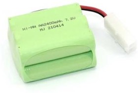 (2400 mAh) аккумулятор Ni-Mh 7.2V 2400 mAh AA Row разъем KET-2P