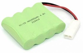 (1800 mAh) аккумулятор Ni-Cd 4.8V 1800 mAh AA Flatpack разъем EL-2P
