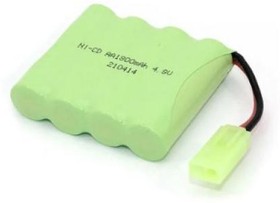 (1800 mAh) аккумулятор Ni-Cd 4.8V 1800 mAh AA Flatpack разъем mini Tamiya