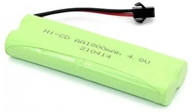 (1800 mAh) аккумулятор Ni-Cd 4.8V 1800 mAh AA Twinstick разъем SM