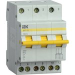 MPR10-3-040, Выключатель-разъединитель трехпозиционный ВРТ-63 3P 40А IEK