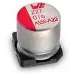 865230142002, Aluminum Electrolytic Capacitors - SMD WCAP-AS5H 33uF 6.3V 20% SMD/SMT