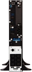 Фото 1/4 Источник бесперебойного питания для персональных компьютеров и серверов APC Smart-UPS SRT, 1000VA/1000W, On-Line, Extended-run, Black, Tower