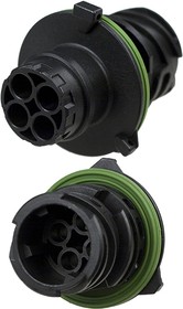 Фото 1/4 1-967402-1, Conn Circular PL 4 POS Crimp ST Cable Mount Automotive Loose