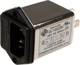 Фото 1/2 DL-10DZ2R, сетевой фильтр 10А,250В