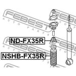 Отбойник амортизатора NISSAN FX45/35 S50 2003.03-2008.06 [GL] заднего \ ND-FX35R ...