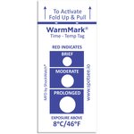 WM 8/46 10PK, Non-Reversible Temperature Sensitive Label, +8°C to +37°C ...