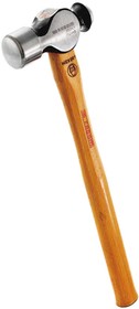 Фото 1/2 202H.1/2, Steel Ball-Pein Hammer with Hickory Wood Handle, 280g