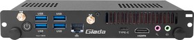 Фото 1/2 Платформа системного блока Giada PC610-H470 Intel® LGA1200 Socket 10th Gen. Processors (TDP =35W) Intel® UHD graphics, 1*HDMi 4K, 2*SO-D
