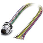 1430475, Male 17 way M12 to Sensor Actuator Cable, 500mm