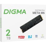SSD Накопитель Digma PCIe 4.0 x4 2TB Meta M6 M.2 2280(DGSM4002TM63T)