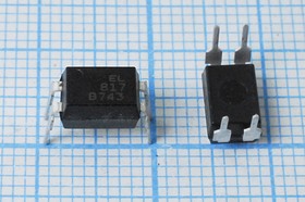 Оптрон EL817B-F в корпусе DIP4, 5мА, EL817B-F, оптопара транзисторная; оптрон \ \ 5мА\DIP4\EL817B- F\оптопара транзисторн