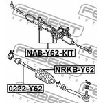 Пыльник рулевой NISSAN PATROL Y62 03/10- NRKB-Y62