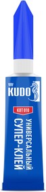 Фото 1/2 Клей цианоакрилатный KUDO Универсальный Супер-клей KUDO 3 г KUDO KBT-010