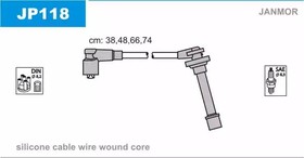 JP118, Ком-кт проводов зажигания NISSAN: 100 NX 90-94, ALMERA I 95-00, PRIMERA 90-96, PRIMERA 96-01, PRIMER