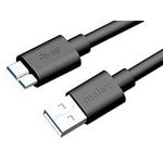 68789-0041, USB Cables / IEEE 1394 Cables USB3.0 A-MtoMicroB-M Blk 1m