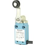 NGCMC50AX32A1A, NGC Series Roller Lever Limit Switch, 2NO/2NC, IP67, DPDT, Metal Housing, 10mA Max