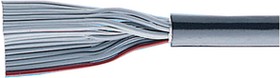 159-2890-974, Round Flat Cable 10x 0.08 mm² Unshielded