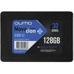 Твердотельный накопитель SSD 128GB QUMO Novation TLC 3D 2.5" (Q3DT-128GMCY) 550/450 MB/s, MAS1102A, TBW 250TB