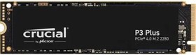 Фото 1/4 Crucial SSD 1000GB P3 Plus CT1000P3PSSD8 M.2 2280 PCIe NVMe 4.0 x4