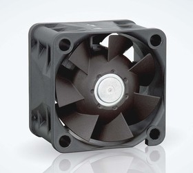 Фото 1/4 424JH, 420 J Series Axial Fan, 24 V dc, DC Operation, 38m³/h, 6.9W, IP20, 40 x 40 x 28mm