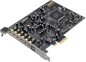 Фото 1/3 Звуковая карта PCI-E Creative Audigy RX, 7.1, Ret [70sb155000001]