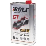 322233, Масло моторное синтетическое ROLF GT 5W-30 SN/CF (синт.) 1л