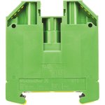 1010400000, Weidmuller 2-Way WPE 16 Earth Terminal Block, 16mm² ...