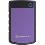 Портативный HDD Transcend StoreJet 25H3 1Tb 2.5, USB 3.0, фиол, TS1TSJ25H3P