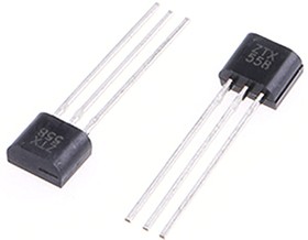 Фото 1/2 Diodes Inc ZTX558 PNP Transistor, -200 mA, -400 V, 3-Pin TO-92