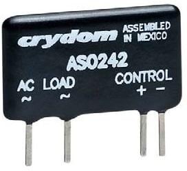 ASO241R, Solid State Relays - PCB Mount PCB Mini-SIP 280V/ 1,5A,4-10V,RN,SCR