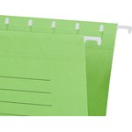 Папка подвесная Attache, А4, картон, зеленый, до 200л., 5шт/уп