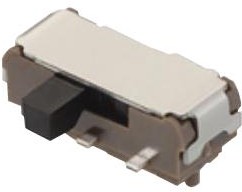 Фото 1/2 SSSS211603, 300mA Surface Mount Right Angle SPDT 6V 1Нт О SMD Slide Switches ROHS