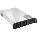 Серверная платформа ExeGate Pro 2U660-HS06  RM 19", высота 2U, глубина 660, Redundant БП Chicony 2x550W, 6xHotSwap, USB