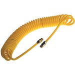 4m, Polyurethane Recoil Hose, with R 1/4 connector