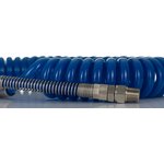 4m, Polyurethane Recoil Hose, with R 1/4 connector
