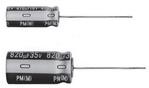 UPM1E821MHD, Aluminum Electrolytic Capacitors - Radial Leaded 25volts 820uF AEC-Q200