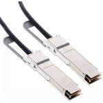 2333393-3, Cable Assembly Round 1m 30AWG QSFP28 to QSFP28 38 to 38 POS PL-PL