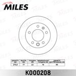 K000208, Диск тормозной MERCEDES SPRINTER 9506/VW LT 28-46 9506 передний вент ...