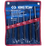 1006PR, KING TONY Набор выколоток, 6 предметов