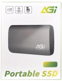 Фото 1/8 Внешний диск SSD AGI ED138 AGI1T0GIMED138, 1ТБ, серый