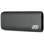 Накопитель SSD AGi USB-C 1TB AGI1T0GIMED198 ED198 черный