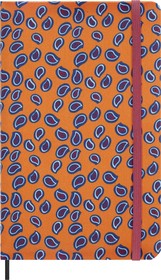 Фото 1/7 Еженедельник Moleskine LE PRESCIOUS & ETHICAL SILK 130х210мм недатир. обложка текстиль 240стр. оранжевый