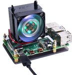 114992082, CPU & Chip Coolers Black Warrior ICE Tower CPU Cooling Fan for Raspberry Pi (Support Pi 4)
