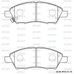 SN508P, Дисковые тормозные колодки ADVICS передние