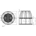 Полимерный кабельный колодец ККТМ 2 Пласт Инжиниринг KSC-03-094