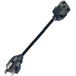 212099-01, Power Cord - Male Pins (Blades) to Female Sockets (Slots) - NEMA ...