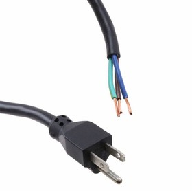 311328-01, AC Power Cords 18AWG 10A 1M NORTH AMER BLACK