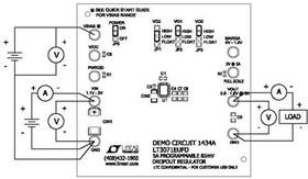 Фото 1/2 DC1434A, Power Management IC Development Tools LT3071EUFD Demo Board - 5A, Low Moise. P