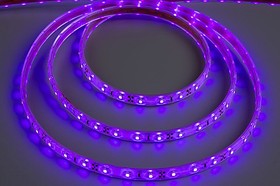 Светодиодная лента 12В, фиолетовый, 4,8 Вт/м, SMD3528, IP68, 10x4